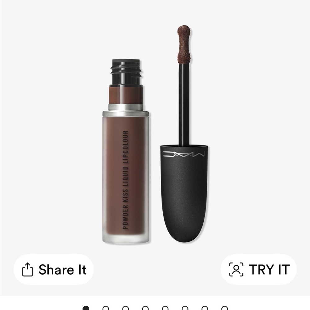 MAC Cosmetics Powder Kiss Liquid Lipcolour - Deep Chocolate